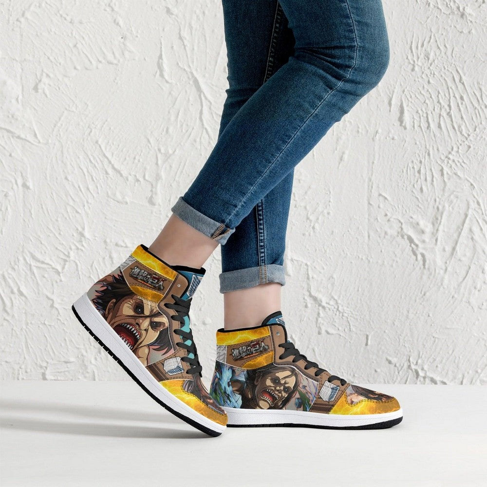 Ymir Jaw Titan Shingeki no Kyojin JD1 High Top Shoes