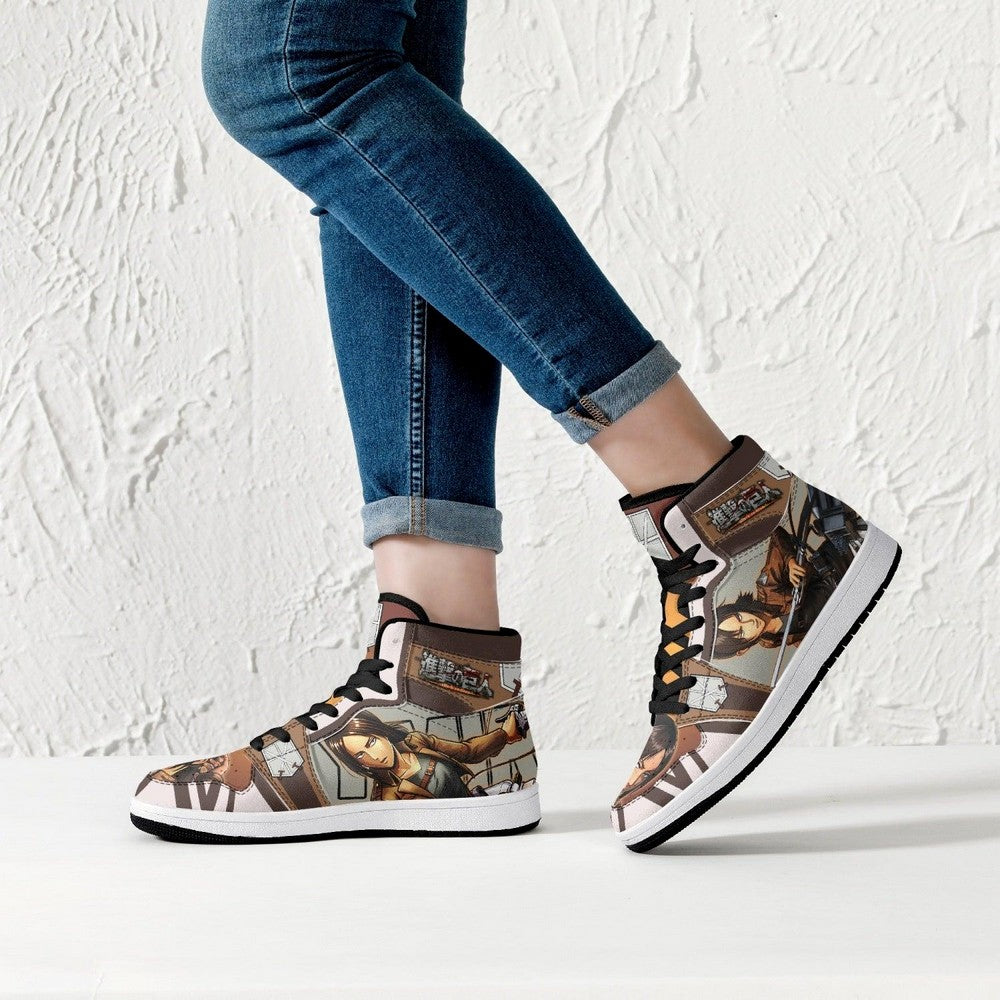 Ymir Training Corps Shingeki no Kyojin JD1 High Top Shoes
