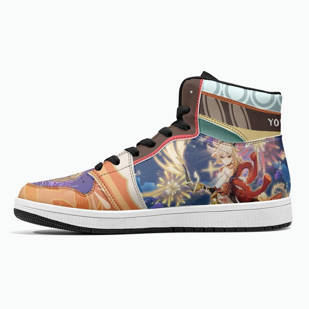 Yoimiya Genshin Impact JD1 High Top Shoes