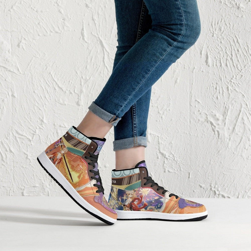 Yoimiya Genshin Impact JD1 High Top Shoes