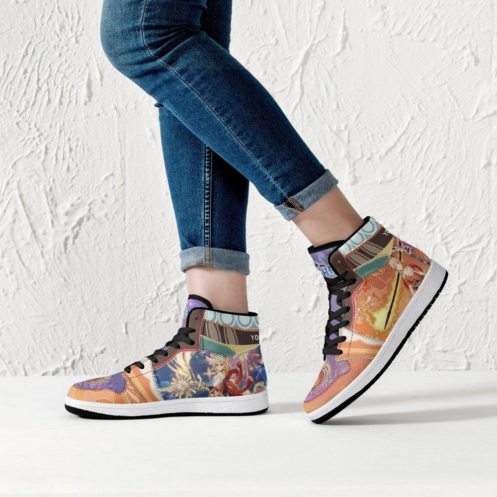 Yoimiya Genshin Impact JD1 High Top Shoes