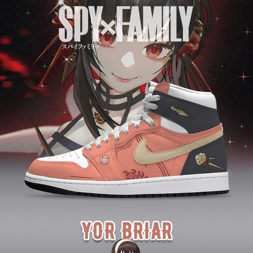 Yor Forger SPY x FAMILY AJ1 High Top Shoes
