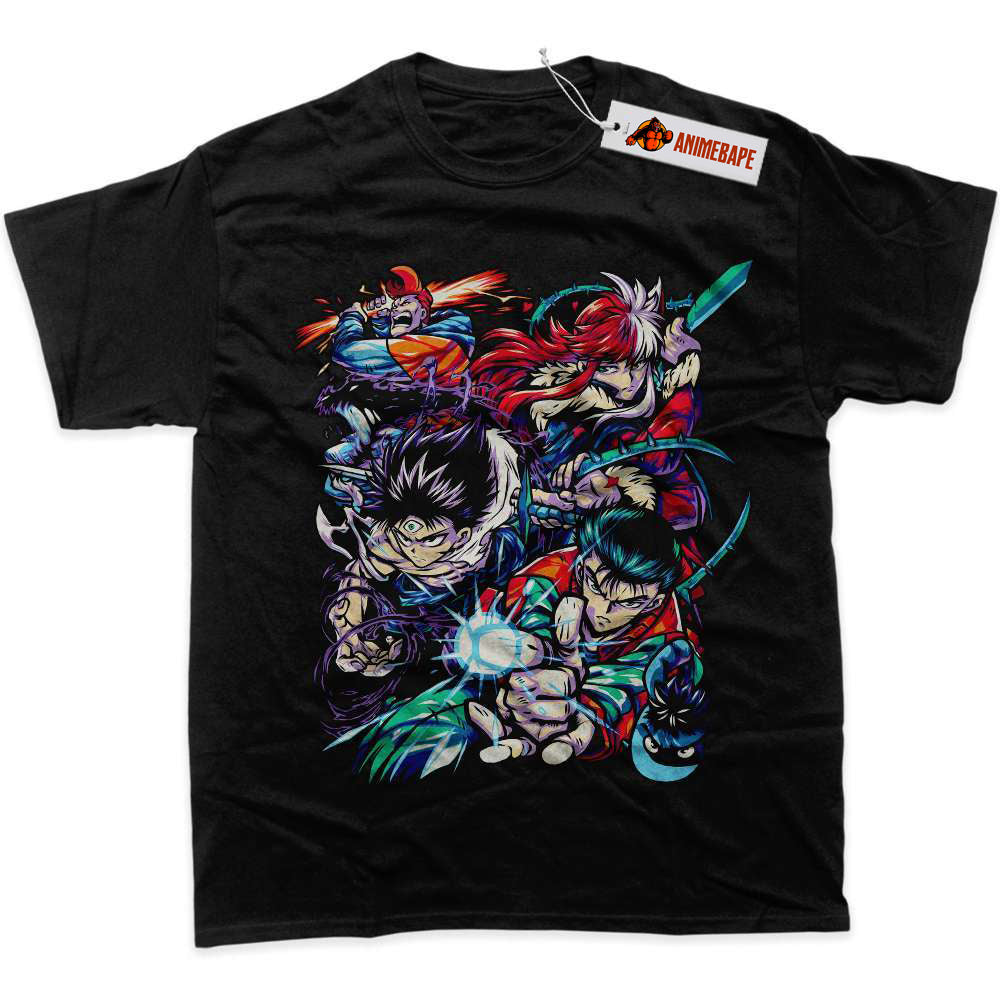 YuYu Hakusho Anime Graphic T-Shirt for Fans and Collectors
