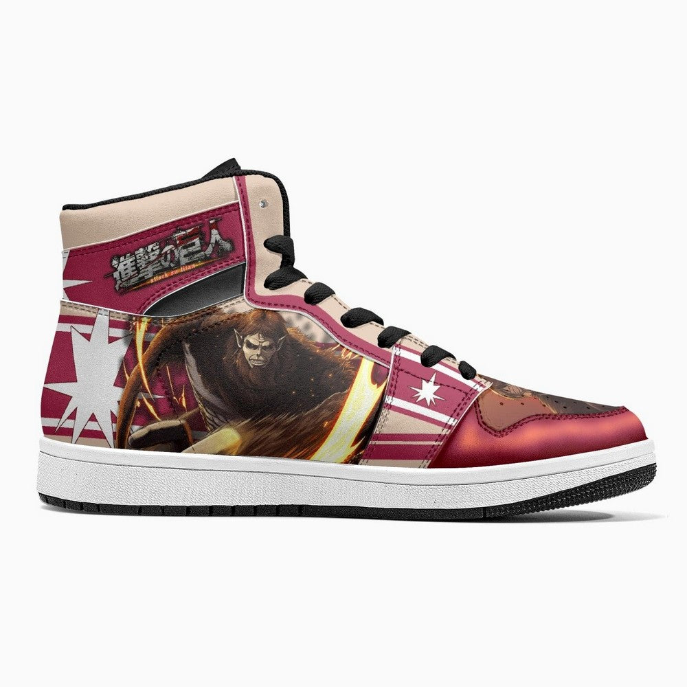 Zeke Yeager Beast Titan Shingeki no Kyojin JD1 High Top Shoes
