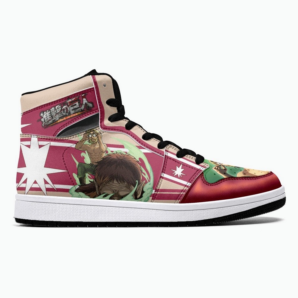 Zeke Yeager Shingeki no Kyojin JD1 High Top Shoes