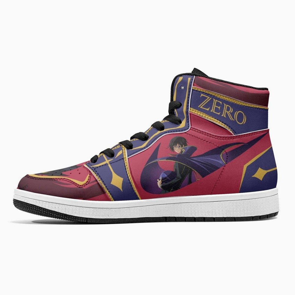 Zero Lelouch Lamperouge Kōdo Giasu JD1 High Top Shoes