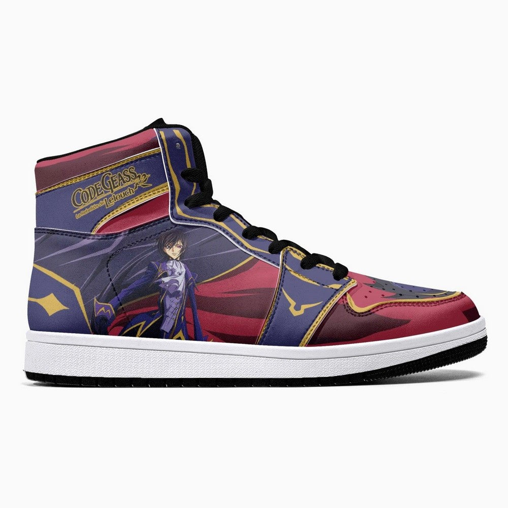 Zero Lelouch Lamperouge Kōdo Giasu JD1 High Top Shoes