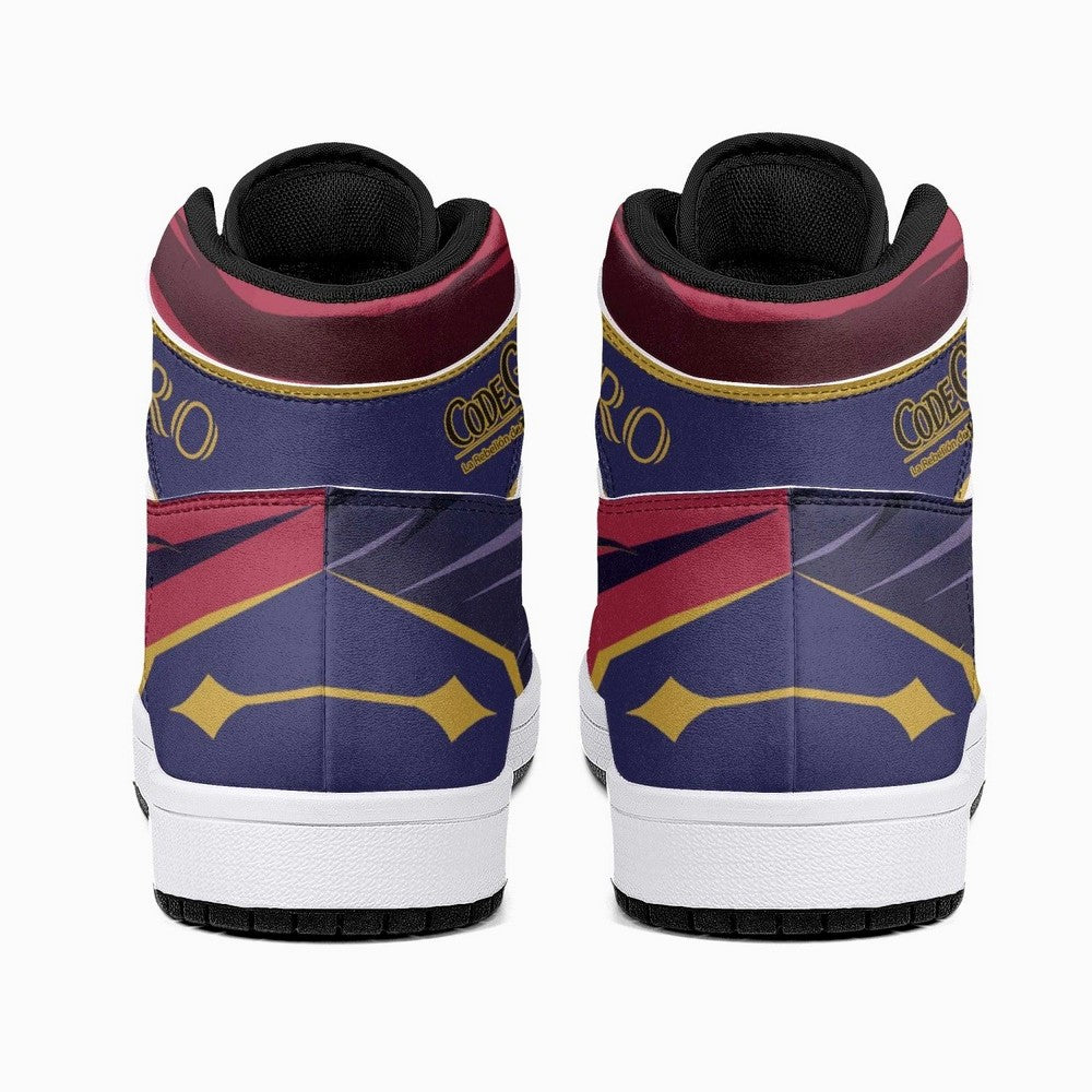 Zero Lelouch Lamperouge Kōdo Giasu JD1 High Top Shoes