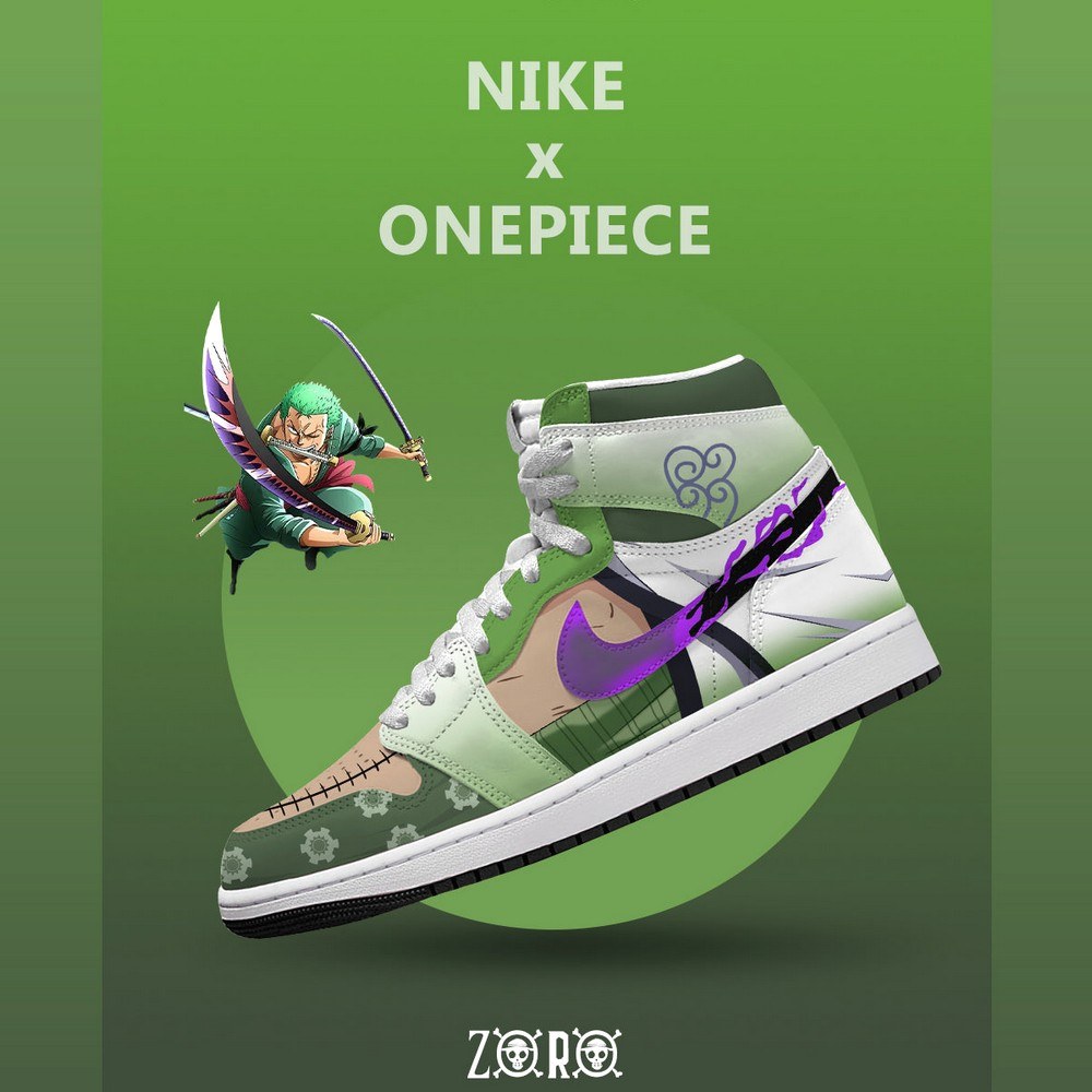 Zoro V.1 One Piece Limited High Top Shoes